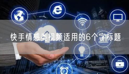 快手情感类视频适用的6个字标题